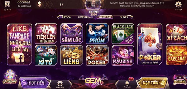 Game bài vô cùng đẳng cấp